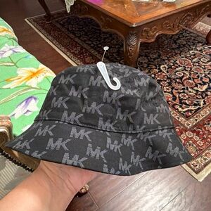 Michael Kors Black Hat with Logo